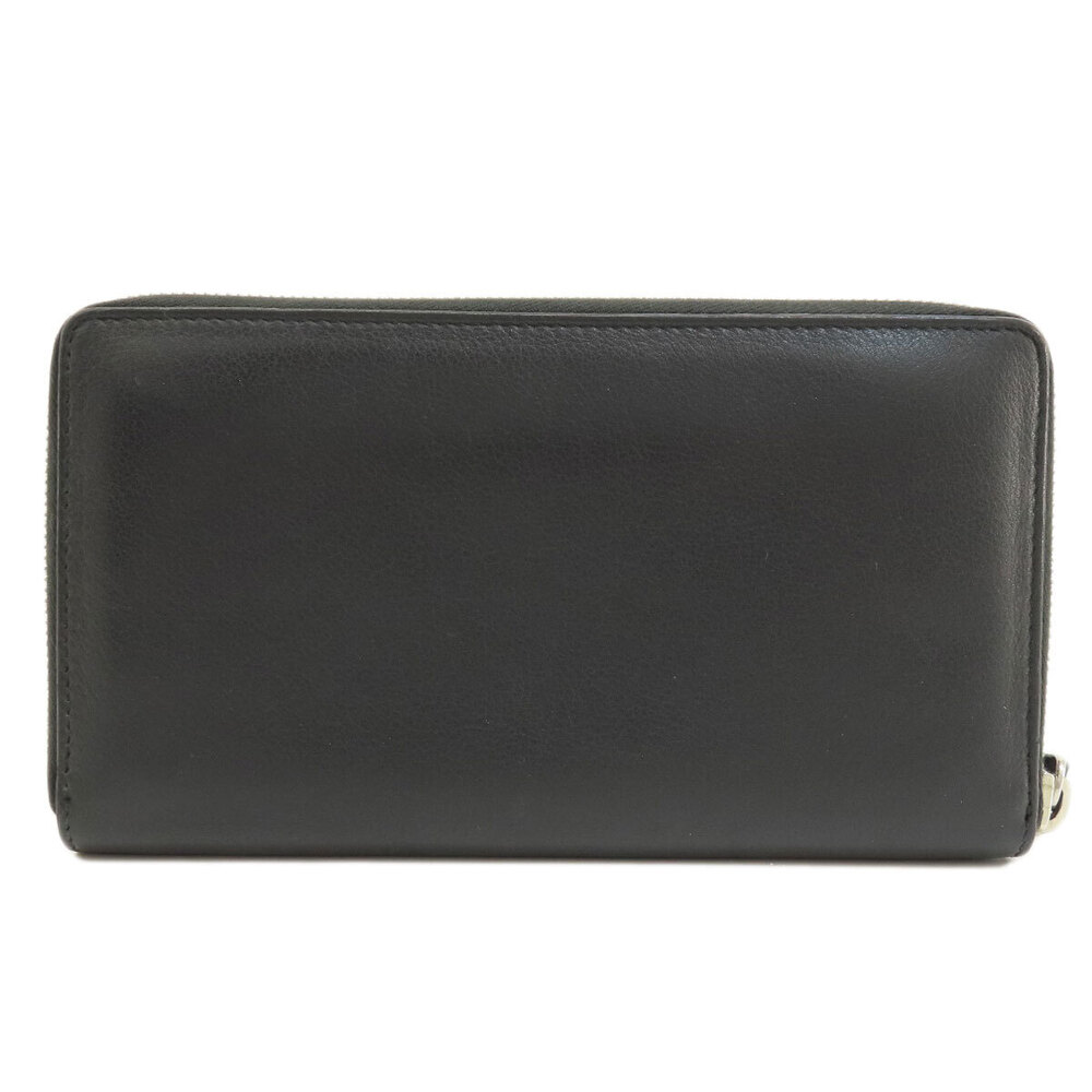 Balenciaga leather Wallet long Black